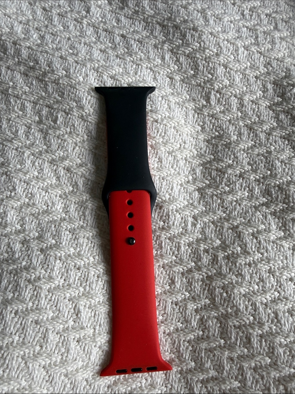 Apple Watch band black red  brand new no tags